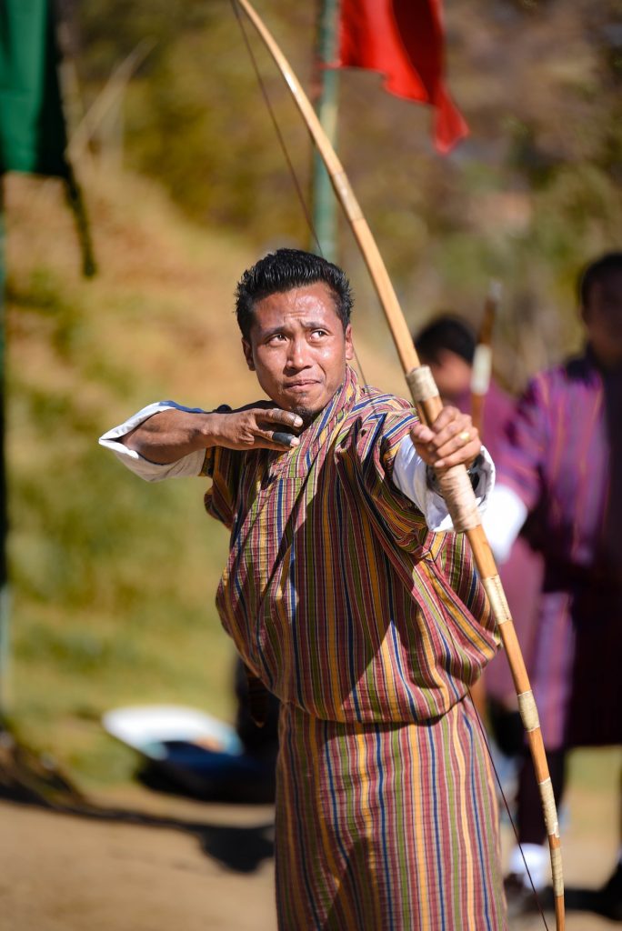 bhutan archery