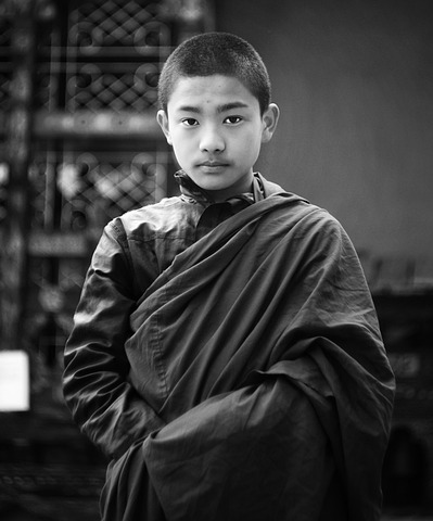 Bhutan Monk